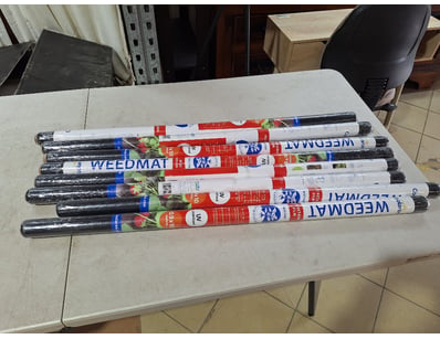 Bulk lot of weedmat/landscape fabric rolls