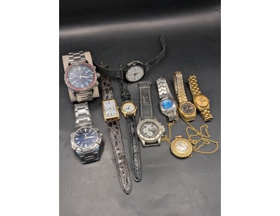Watches, including assorted mens and women's wrist...