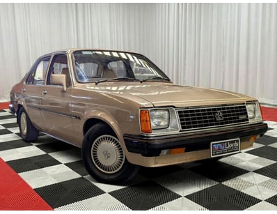 <b>1982 Holden Gemini SL Sedan - Gold - 84,523 mil...