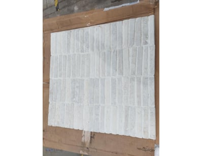 Andrea brand wall decoration tiles in cream/white ...