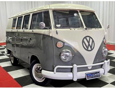 <b>1967 Volkswagen Type 2 Kombi - Grey and White -...
