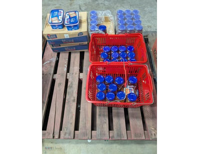 Bulk lot of preserved food products including El R...
