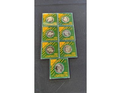 80’S OLYMPIC MEDALLIONS

Dimensions: Height: 20.00...