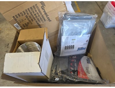 Bulk lot of garden and home improvement supplies i...