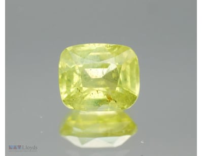 1.62CT NATURAL CHRYSOBERYL – CUSHION CUT, BRAZIL  ...