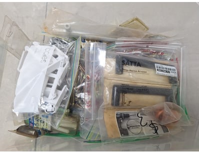 Assorted Nuts & Screws, Various Sizes

SOLD AS L...