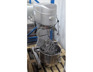 Commercial spiral dough mixer featuring dual-speed...