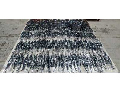 Bulk lot of Academy of Scuba mask straps - black n...