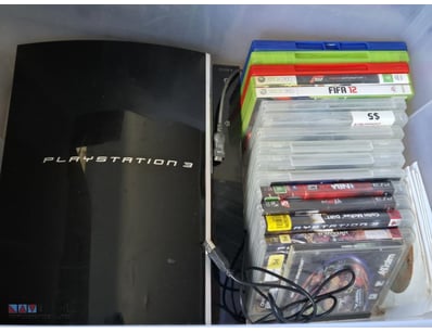 Sony PlayStation 3 PS3 Video Gaming Console Lot wi...
