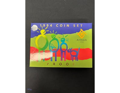 ROYAL AUSTRALIAN MINT 1994 PROOF COIN SET - INTERN...