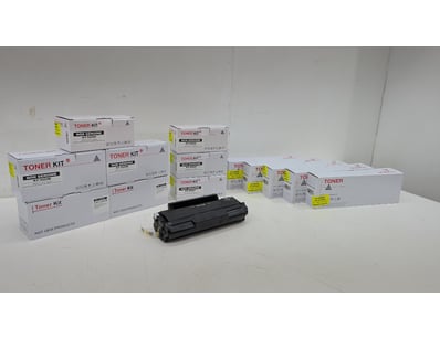 Assorted Toners and Toner Kits, Various Models and...