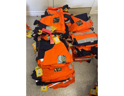 Bulk Lot of Bisley Safety wear, Includes Shirts an...