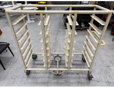 RRP: $1900, Polymedic Triple Bay 21 x Tray service...