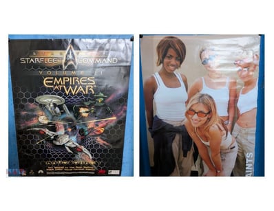 COLLECTION OF POSTERS, INCLUDING  ALL SAINTS AND X...