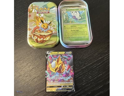 ASSORTED POKÉMON CARDS INCLUDING HOLOS, V & MORE. ...