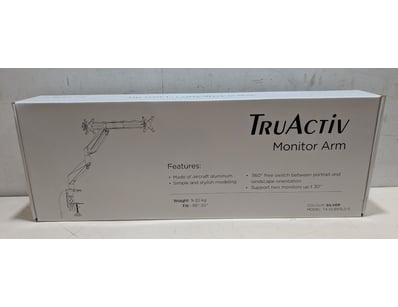 TruActiv Monitor Arm (Model TA-DLB51ILD-S) in silv...