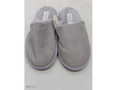 RRP:$49.95, Gingerlilly Cortina Slipper, grey, siz...