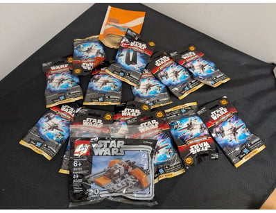 VINTAGE LEGO STAR WARS MICROMACHINES COLLECTION - ...