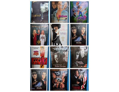 COLLECTION OF MOVIE POSTERS, INCLUDING DEATH BECOM...