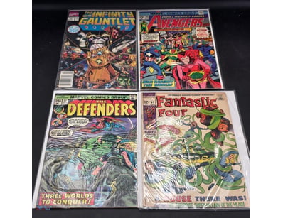 MARVEL COMIC LOT – VINTAGE BRONZE & MODERN ERA KEY...