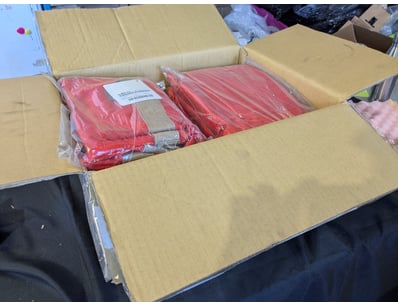 Box of Seco Large Tripod Bags 

Sold as lot

