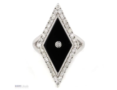 14K YELLOW GOLD, RUBY AND DIAMOND, DOUBLE HALO RIN...
