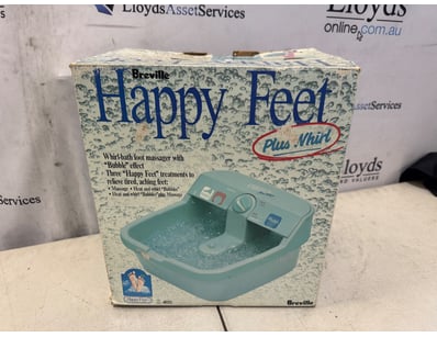 Breville Happy Feet Plus Whirl foot spa massager. ...