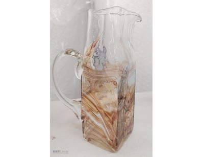 SETSUKO OGISHI PITCHER PAPPER WEIGHT SIGNED 1958

...