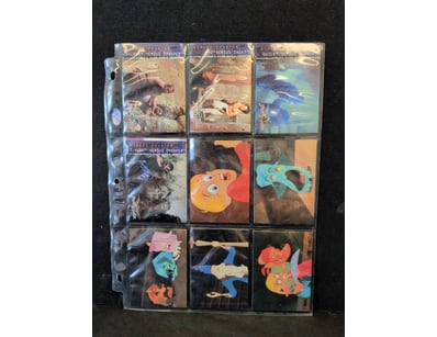 STREET FIGHTER AND THE PAGE MASTER TRADING CARDS
...