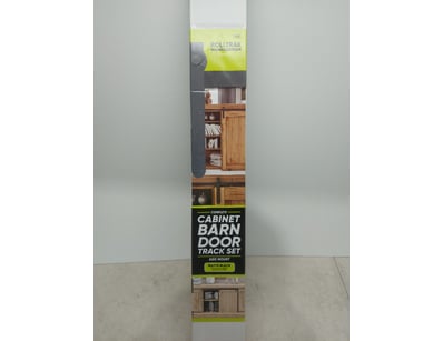 Rolltrak, Cabinet Barn Door Track Set, Side Mount,...