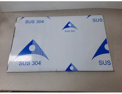 SUS 304 stainless steel tray

