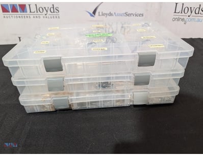 Jewelry collection comprising multiple storage box...