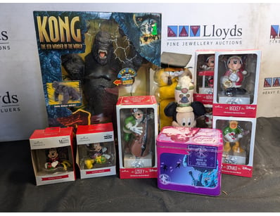 VINTAGE DISNEY COLLECTIBLES LOT - KONG ACTION FIGU...
