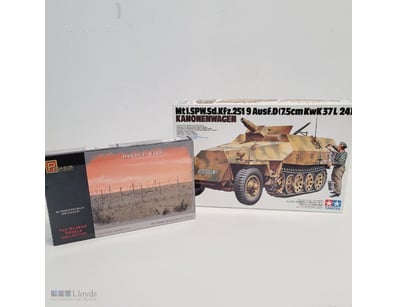 TAMIYA 1/35 MTL.SPW.SD.KFZ.251/9 AUSF.D KANONENWAG...