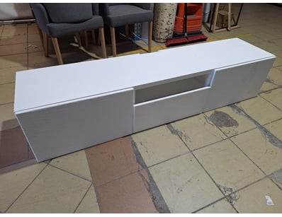 Entertainment Unit, Timber Style, White Finish 
...