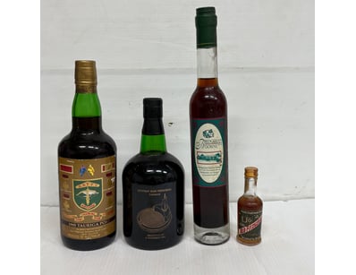 Assorted Lot of Port, Liqueur and Whisky, includin...