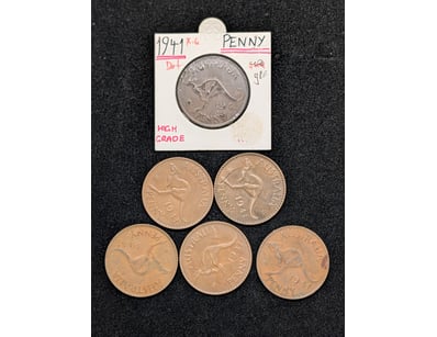 COLLECTION OF 1941 AUSTRALIAN PENNIES

Condition...