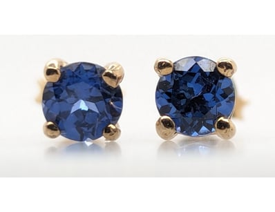 9CT YELLOW GOLD SAPPHIRE EARRINGS


583010+166...