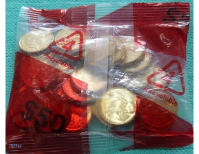 BAG OF UNCIRCULATED 2007 ABORIGINAL ELDERS $2 COIN...