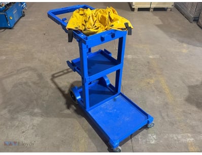 Janitors Cart/Trolley, 3-Tier Shelves, 4 castors
...