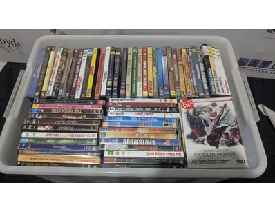 Collection of DVD's Including Moulin Rouge, The Bl...