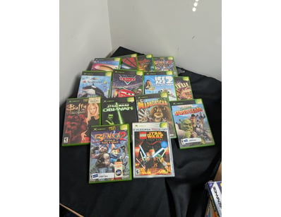 VINTAGE ORIGINAL XBOX GAME COLLECTION - 14 TITLES ...