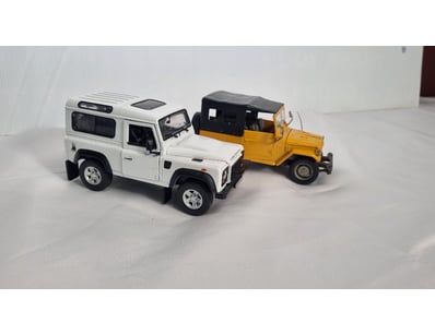 VINTAGE DIE-CAST MODEL VEHICLE COLLECTION - LAND R...