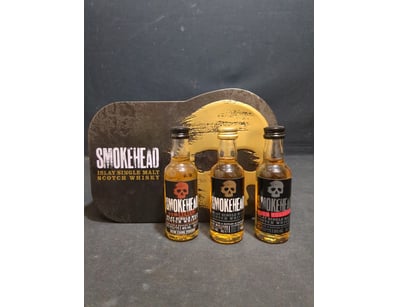 Smokehead Islay Single Malt Scotch Whisky collecti...