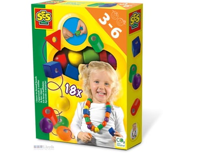 RRP $19.95 Montessori - I Learn To Thread Beads 

...