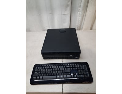 HP EliteDesk 800 G2 SFF desktop computer with Micr...