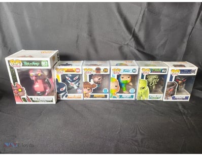 FUNKO POP VINYL FIGURE COLLECTION - SIX PIECES

It...