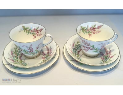 VINTAGE ROYAL DOULTON TRIO SETS (QTY 2) 

H4840 Pa...