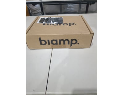 Biamp TCM-X-DK White ceiling-mounted microphone sy...