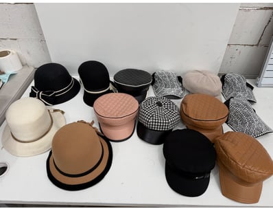 Curated collection of 15 Lala contemporary hats an...